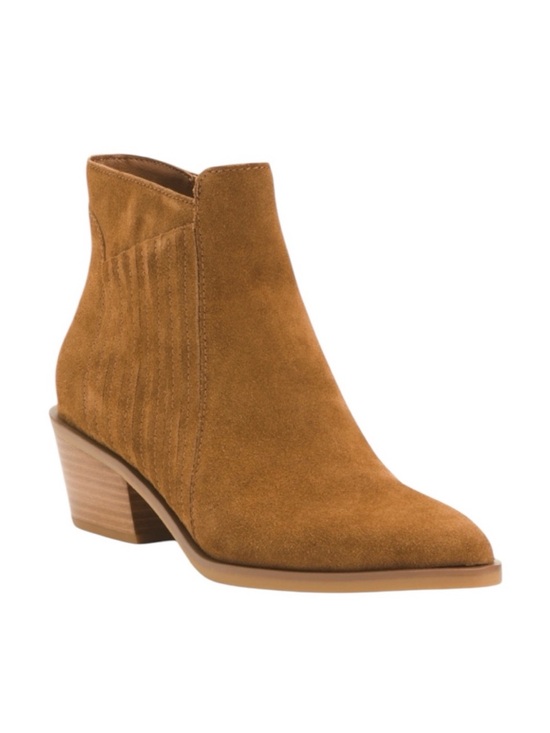 Dolce Vita Shoes - DOLCE VITA Onyx Suede Susann Wedge Booties